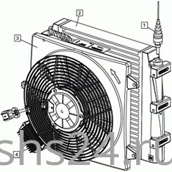 Радиатор охлаждения КМУ дополнительный 8,5 кВт